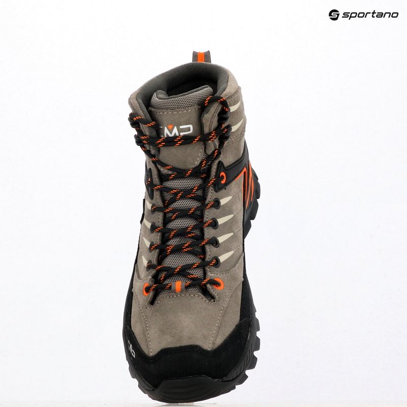Scarpe da trekking da uomo CMP Rigel 2.0 Mid Waterproof desert/flame 9