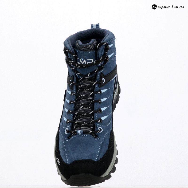 Scarpe da trekking da donna CMP Rigel 2.0 Mid Waterproof space/sky blue 9