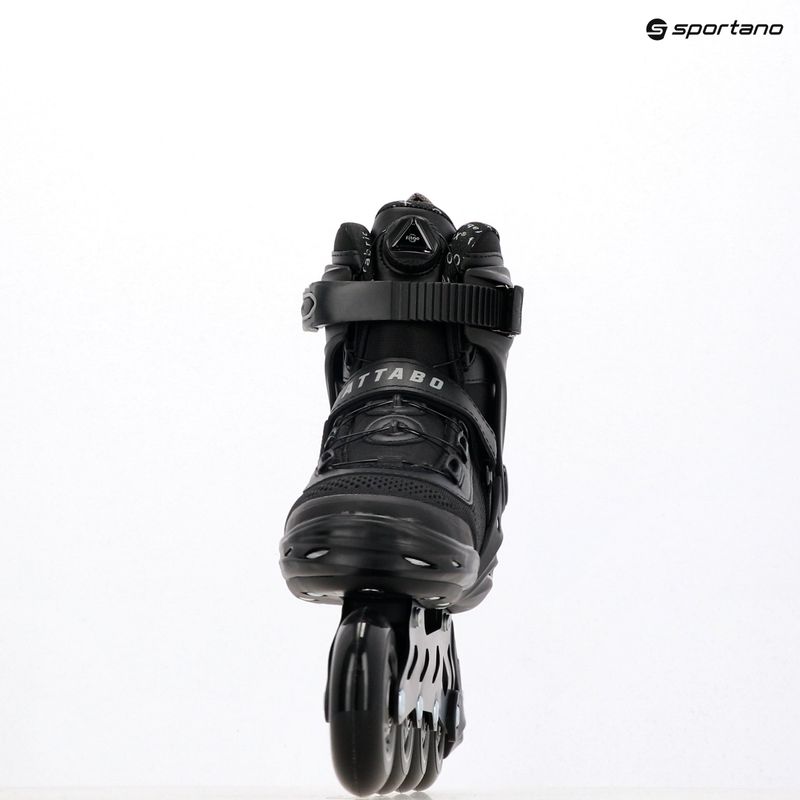 Pattini in linea da uomo ATTABO OneFoot Fitgo system black 18