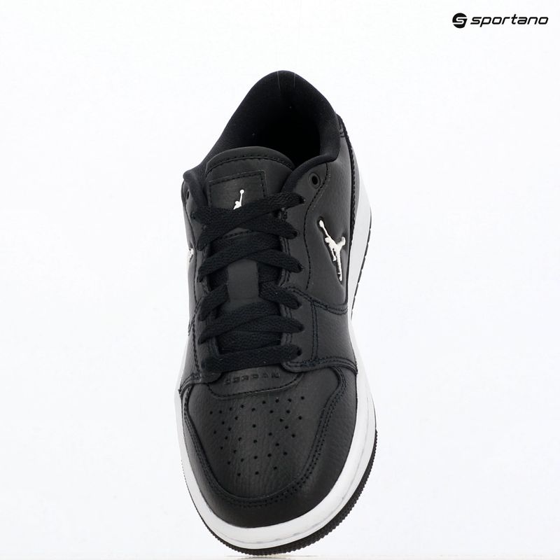 Scarpe per bambini Nike Jordan Court Connect Low black/white 19