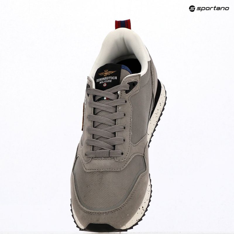 Scarpe da uomo Aeronautica Militare SC0288UCT03545 grigio 9
