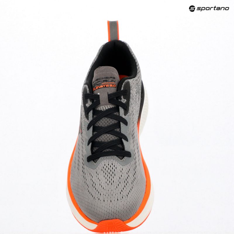 Scarpe da running da uomo SKECHERS Go Run Elevate 2.0 Fluid Motion gray 10