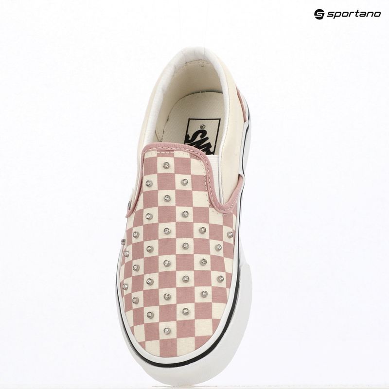 Scarpe Vans Ua Classic Slip-On rhinestone misty mauve 14