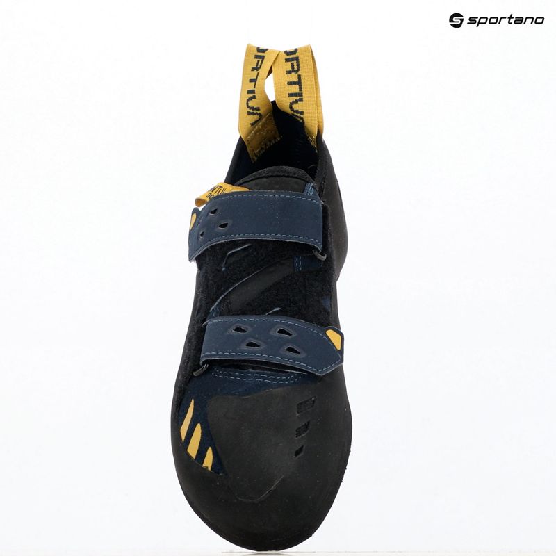 Scarpette da arrampicata uomo La Sportiva Tarantula Boulder night blue/moss 9