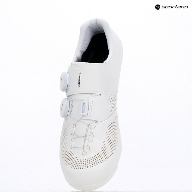 Scarpe da strada da uomo Shimano SH-RC703 white 15