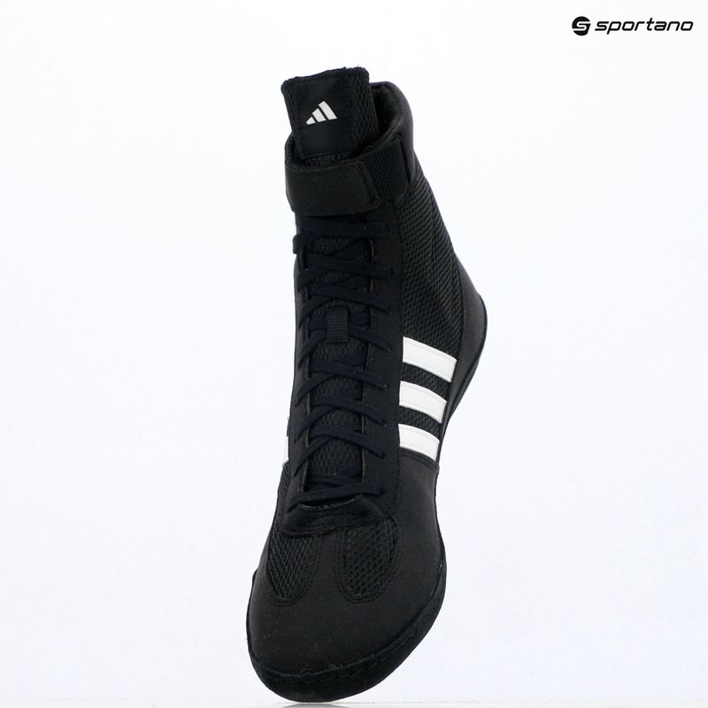 Scarpe da boxe adidas Combat Speed.4 core black/footwear white 17