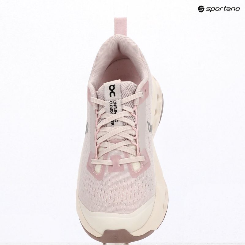 Scarpe da running da donna On Cloudsurfer Trail 2 lily/gardenia 9