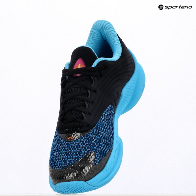 Scarpe da basket Under Armour Curry Splash 26 black/blue blur/blaze orange 9