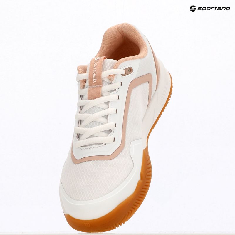 Scarpe da tennis da donna Wilson Courtglide white/cameo rose/gum 11