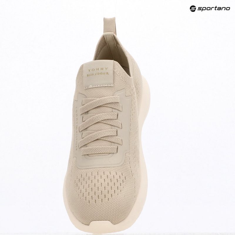 Scarpe da donna Tommy Hilfiger Knit Extralight Runner classic beige 8