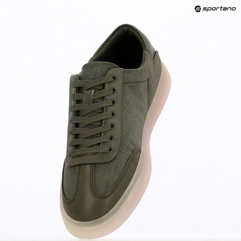 Scarpe da donna Calvin Klein HW0HW02977 Low Pro Cups Laceup Ripst deep lichen green/pink yarrow 9