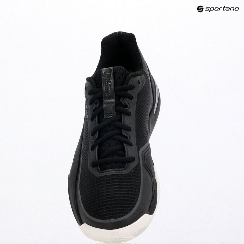 Scarpe da tennis da uomo Wilson Rush Pro 5 Tour Clay black/white/safety yellow 9