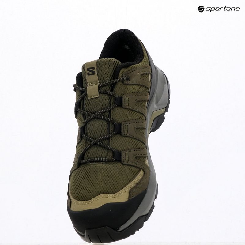 Scarpe da trekking da uomo Salomon X-Adventure Recon Waterproof olvnig/martini 11
