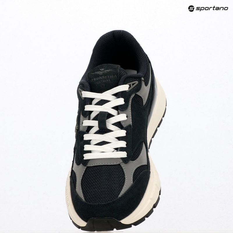 Scarpe da uomo Aeronautica Militare SC0318UCT04248 navy blue 9