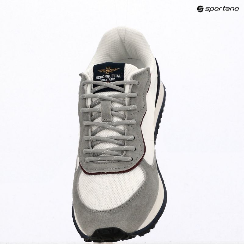 Scarpe da uomo Aeronautica Militare SC0320UPL00313 off white/blu scuro 9