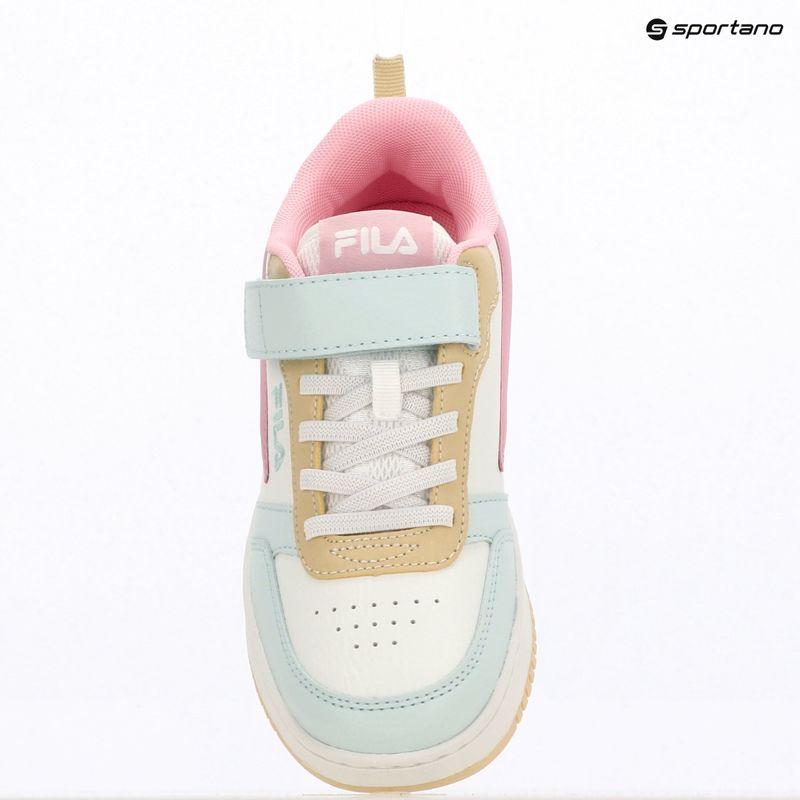 Scarpe per bambini FILA Rega Nf Velcro soothing sea/prism pink 16