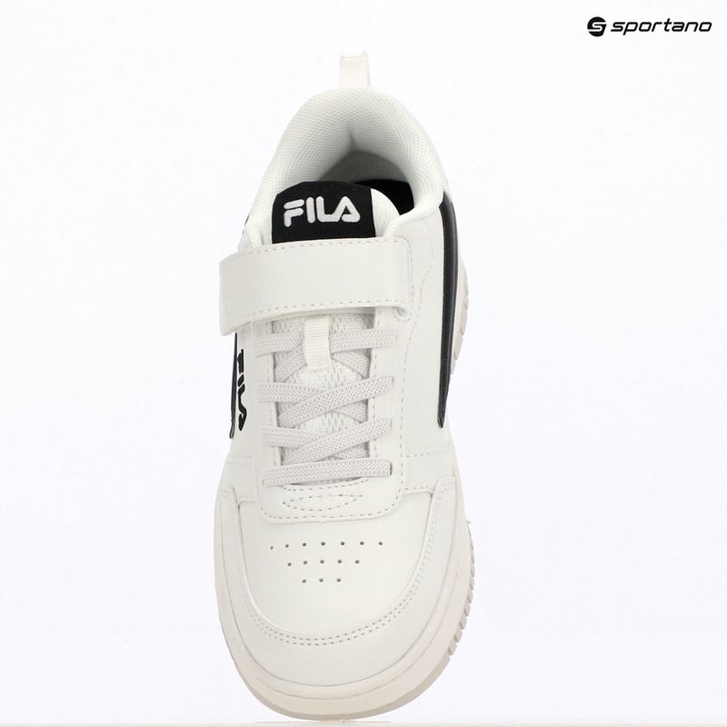Scarpe da bambino FILA Rega Nf Velcro white/black 15