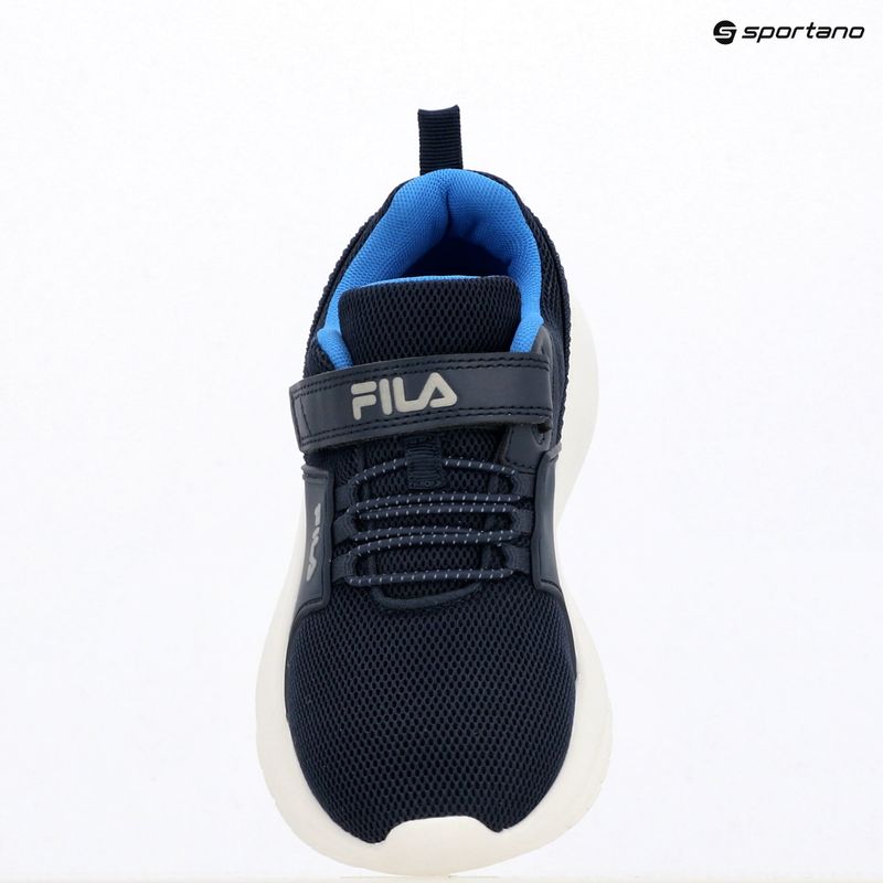 Scarpe per bambini FILA Madrun Velcro peacoat/directoire blue 15