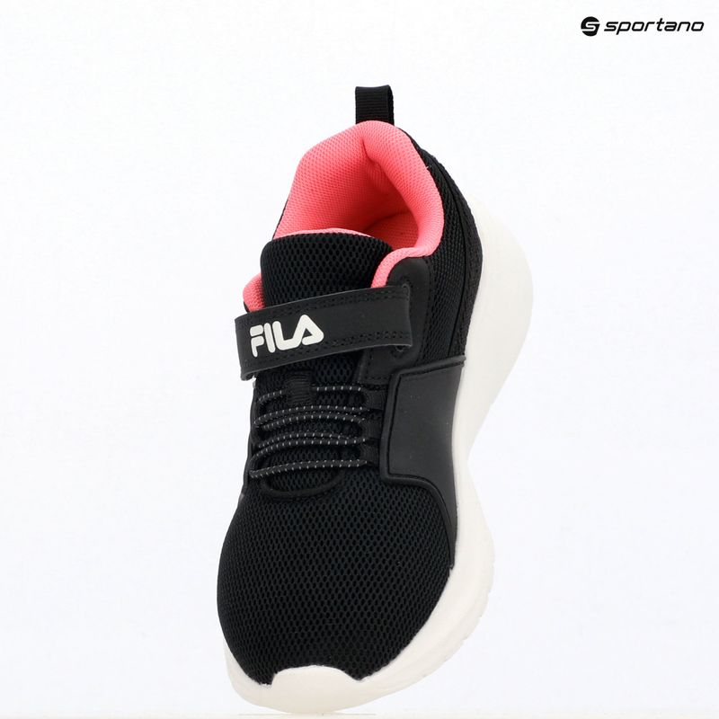 Scarpe per bambini FILA Madrun Velcro Black/Sangria Sunset 15