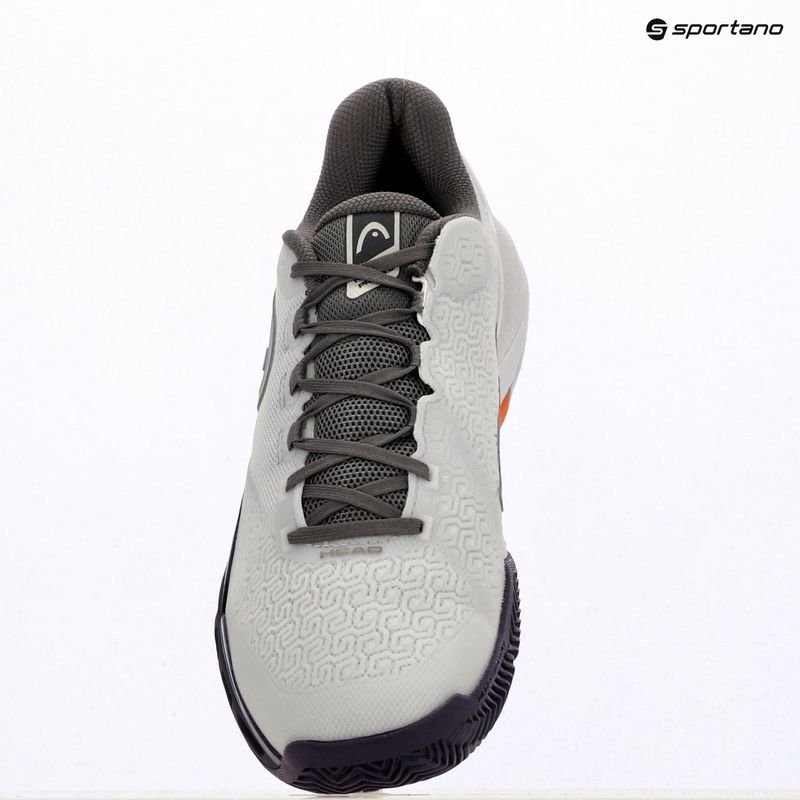 Scarpe da tennis da uomo HEAD Revolt Pro 5.0 Clay light grey/purple 15