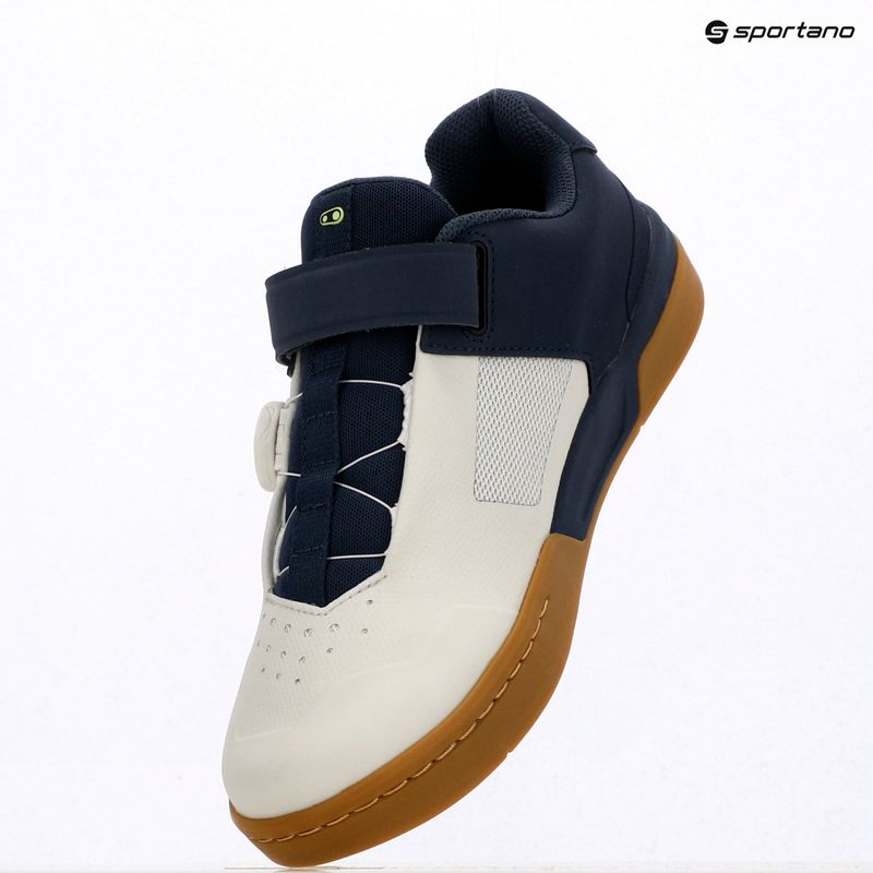Scarpe da ciclismo per pedali a piattaforma Crankbrothers Stamp Boa navy grey/gum outsole 15