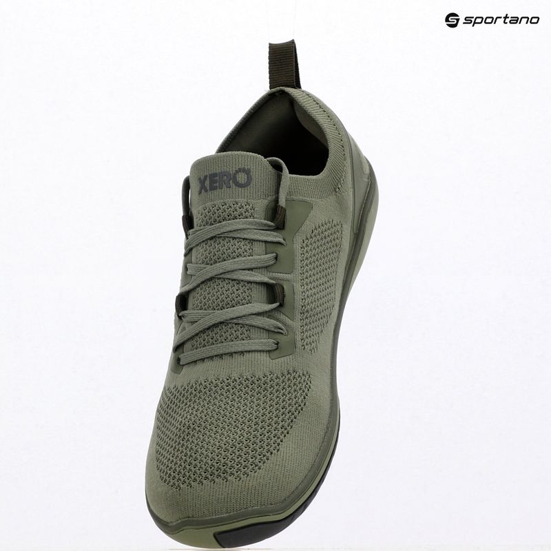 Scarpe da uomo a piedi nudi Xero Shoes Nexus Knit oliva 12