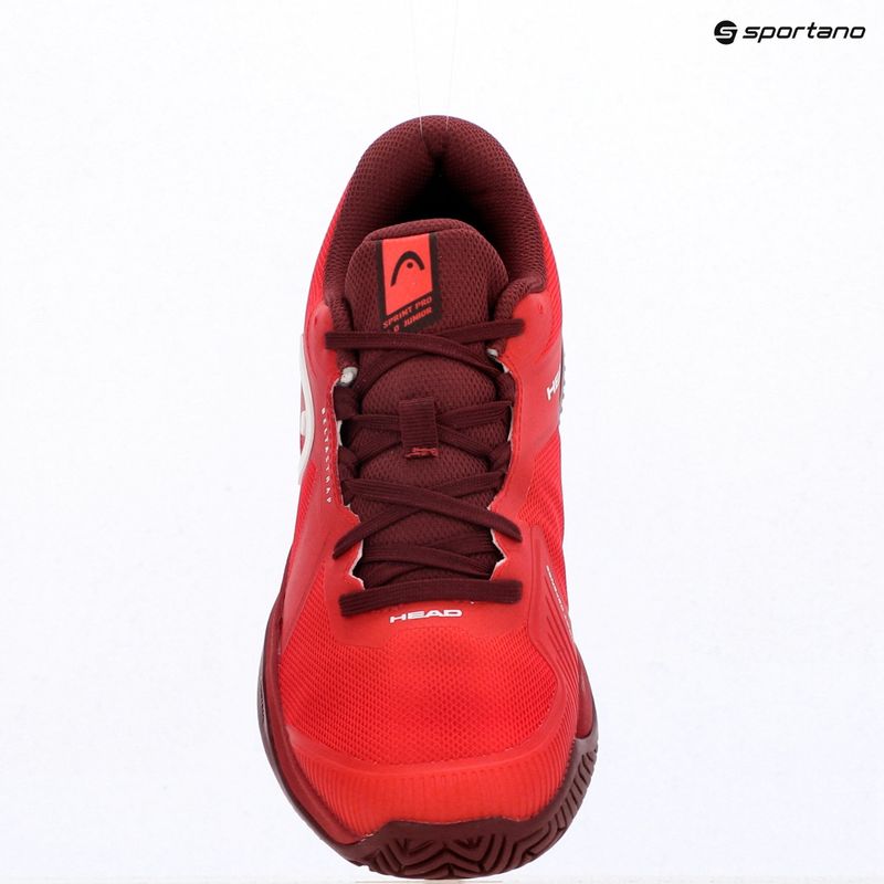 Scarpe da tennis per bambini HEAD Sprint Pro 4.0 Jr red/dark red 16