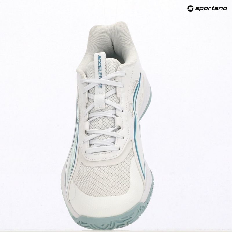 Scarpe da pallamano PUMA Accelerate Pro 4 Game On puma white/baltic sea blue/fresh water 9