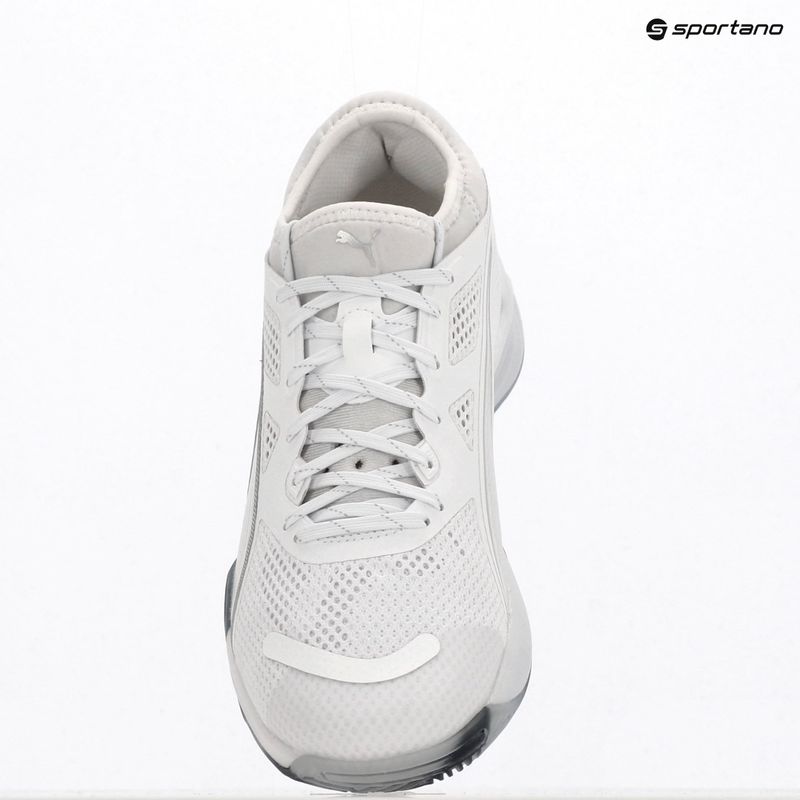 Scarpe da pallamano PUMA Eliminate NITRO SQD 4 puma white/baltic sea blue/fresh water 9