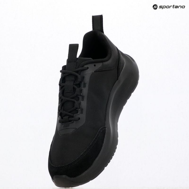 Scarpe da uomo Calvin Klein HM0HM02342 Light Eva Runn Essential Laceup Nylon Suede triple black 9