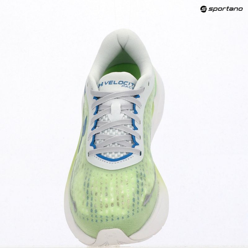 Scarpe da running da uomo Under Armour Velociti Pace lumos lime/white/capri 9