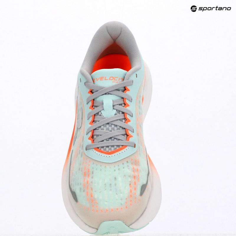 Scarpe da running da uomo Under Armour Velociti Pace refresh mint/electric tangerine/mod gray 9