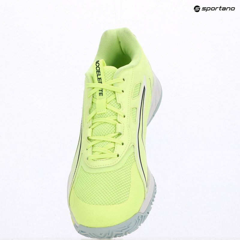 Scarpe da pallamano PUMA Accelerate Pro 4 fizzy light/green terrain/light moss/puma white 9