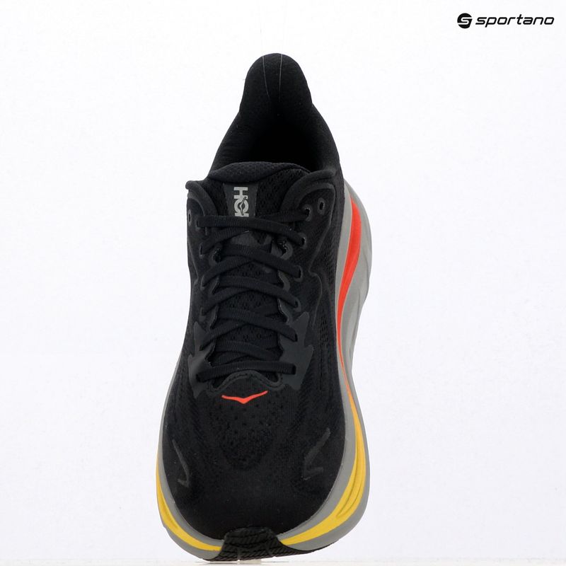 Scarpe da running da uomo HOKA Clifton 10 black/grey 9