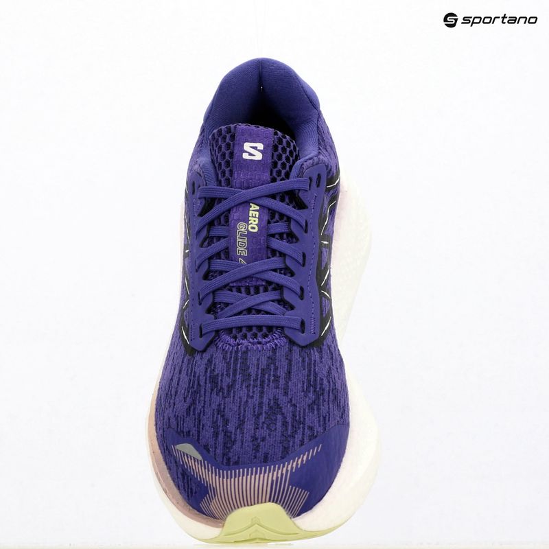 Scarpe da running da donna Salomon Aero Glide 4 deep blue/white/butterfly 9