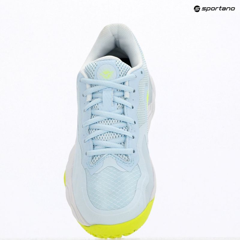 Scarpe da tennis da donna Mizuno Wave Enforce Court CC W ice water/lightning yellow/ancient 9