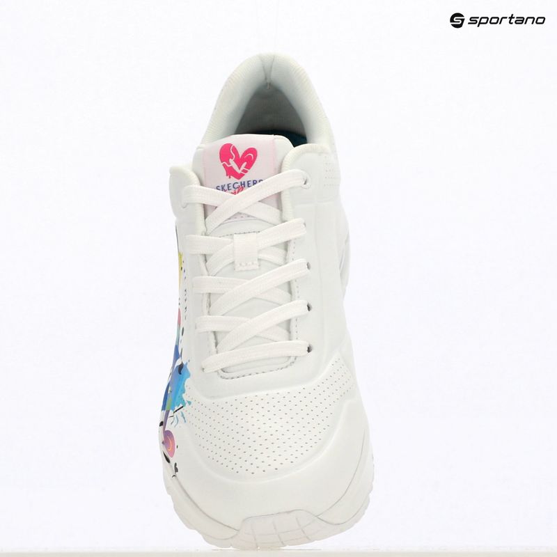 Scarpe da donna SKECHERS Uno Open Your Heart white 9