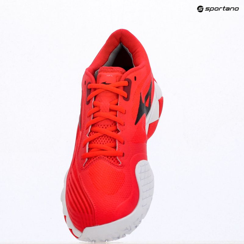 Scarpe da tennis Mizuno Wave Enforce Tour 2 CC fiery red/white/sun-dried toma 9