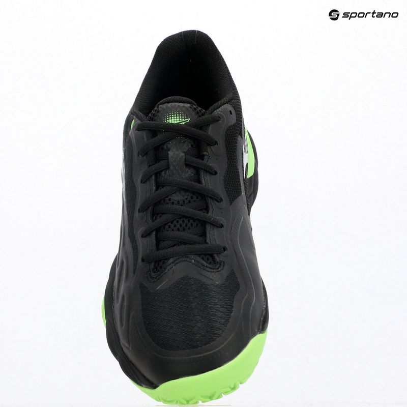 Scarpe da padel Mizuno Wave Enforce Court Padel black/foliage green/glowing ap 9