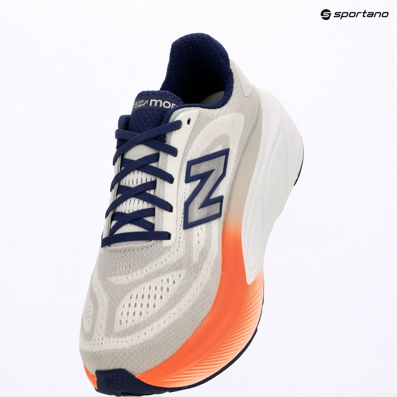 Scarpe da running da uomo  New Balance Fresh Foam More V6 reflection/blue oyster/tangerine heat 9