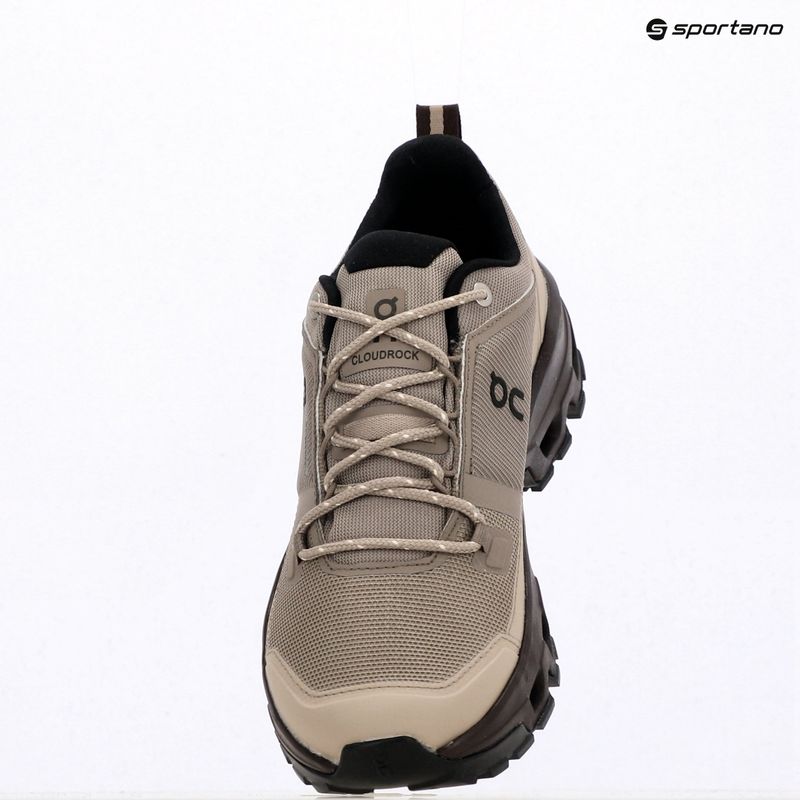 Scarpe da donna On Cloudrock Low Waterproof cinder/ox 9