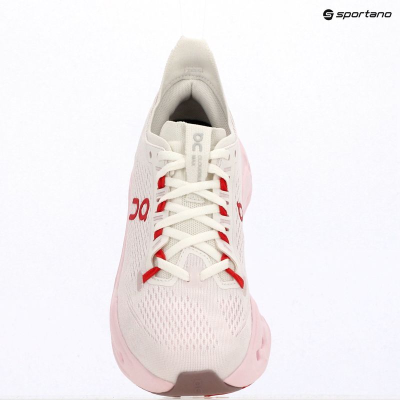 Scarpe da running donna On Cloudsurfer Max ivory/peony 9