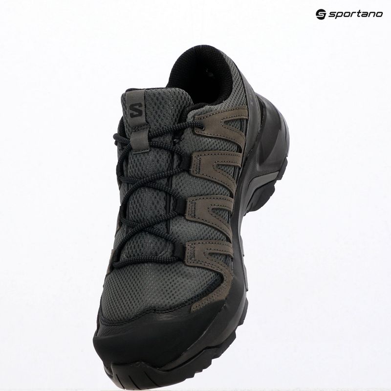 Scarpe da trekking da uomo Salomon X-Adventure Recon Waterproof asphalt/castlerock 11
