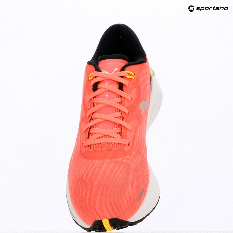 Scarpe da running da donna Puma Electrify Nitro 2 sunset glow/black/silver 9