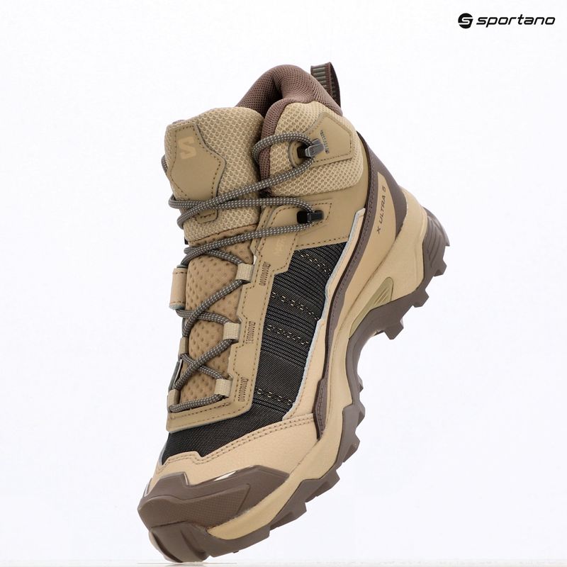 Scarpe da trekking da donna Salomon X Ultra 5 MID GTX iron/dsrtan/gre 10