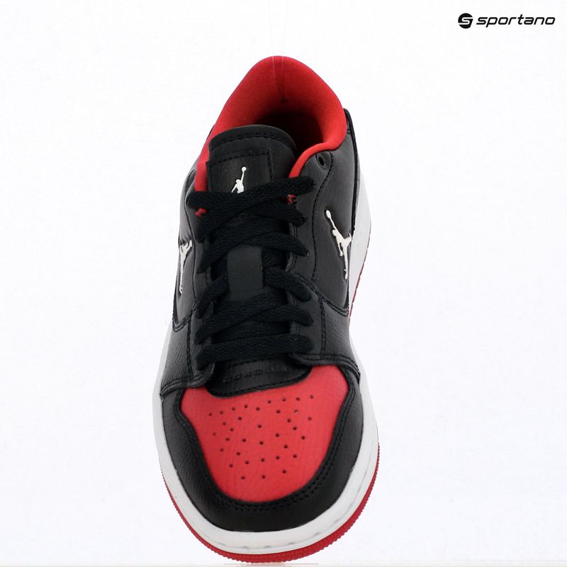 Scarpe per bambini Nike Jordan Court Connect Low black/gym red/white 6