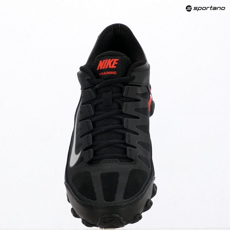 Scarpe da allenamento da uomo Nike Reax 8 Tr Mesh black/university red/metallic silver 10