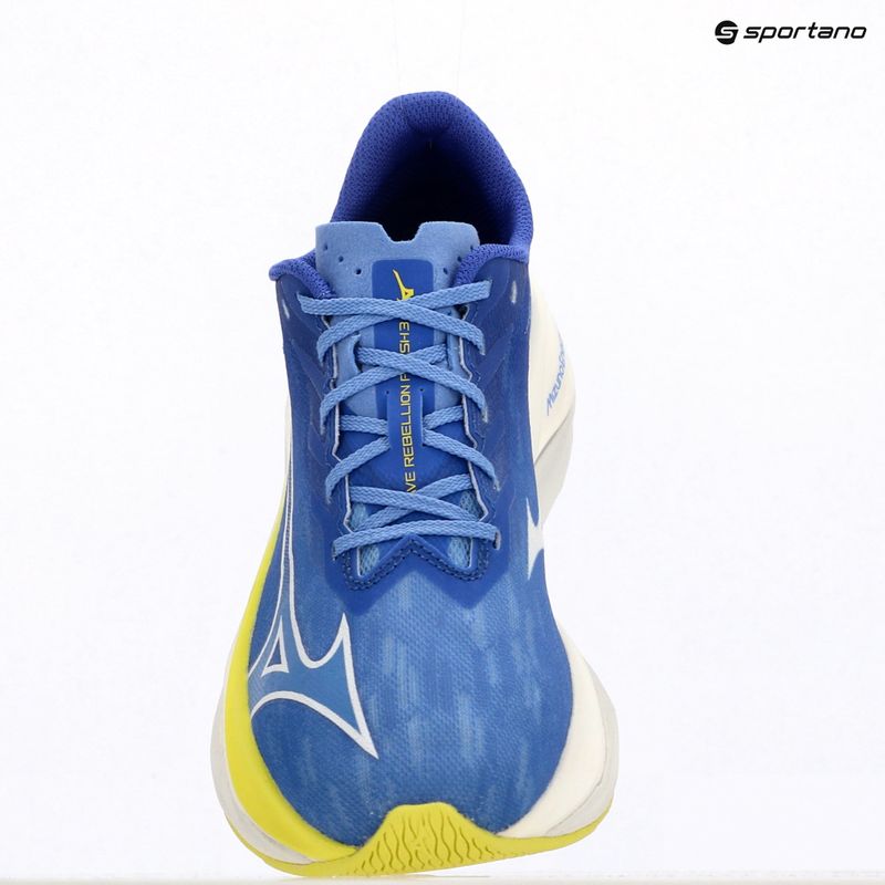 Scarpe da running donna Mizuno Wave Rebellion Flash 3 ultramarine/dazzling blue/fortune yellow 4