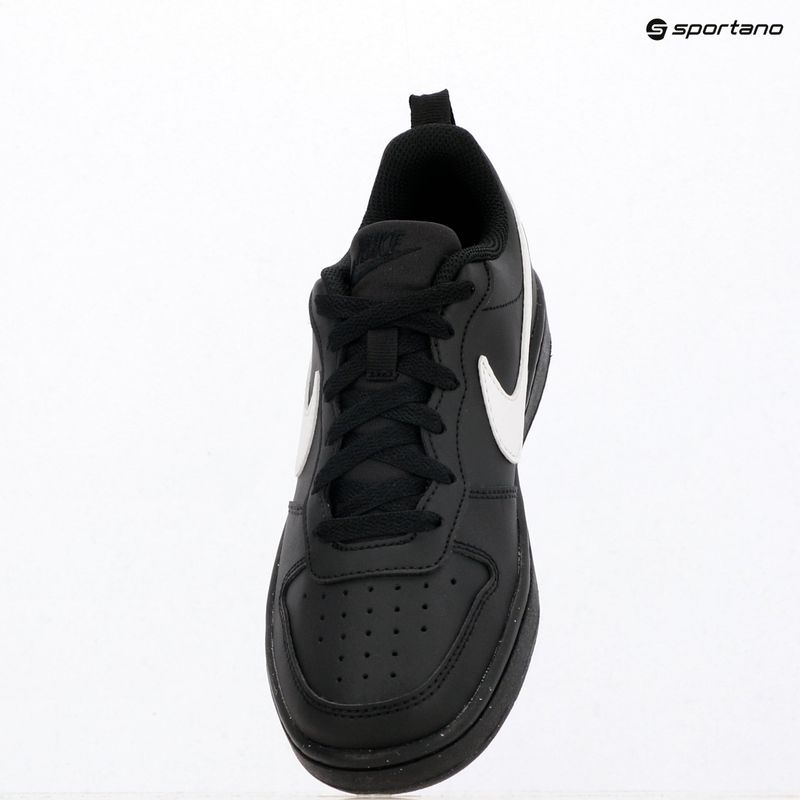 Scarpe Nike Court Borough Low Recraft black/black/white 6