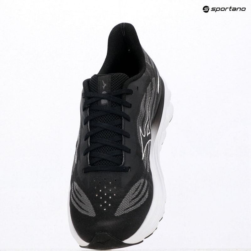 Scarpe running uomo Mizuno Wave Skyrise 7 black/white/iron gate 7